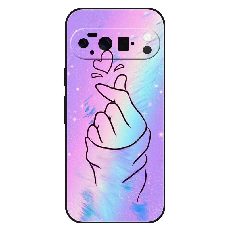 For Google Pixel 10 Pro Case Luxury Silicone Starry Sky Painted Soft Bumper for Google Pixel 10 Pro XL 10a Phone Cover TPU Funda