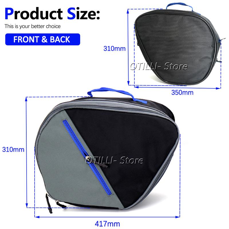 Motorcycle Accessories For Yamaha TRACER 9 Tracer9 Tracer 9 GT 2020-2024 Suitcases Inner Bags Toolbox Tail Box Pannier Saddlebag