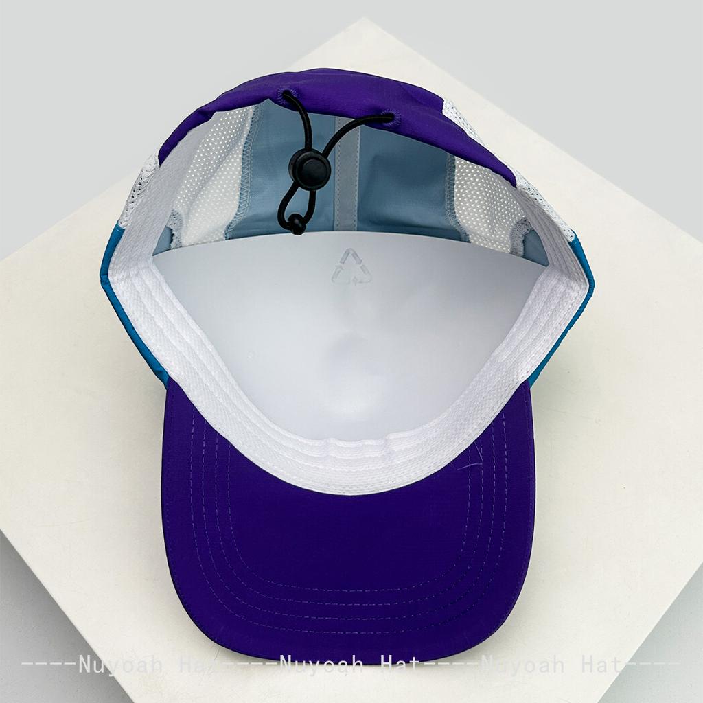 New Men Women Color Block Quick-dry Embroidered Letters Baseball Hats Sunshade Outdoor Versatile Peaked Caps Ins Fashion Sports