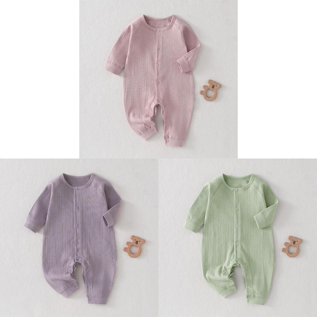 Newborn Cotton Knit Romper With Detachable Hood For Baby Boys And Girls