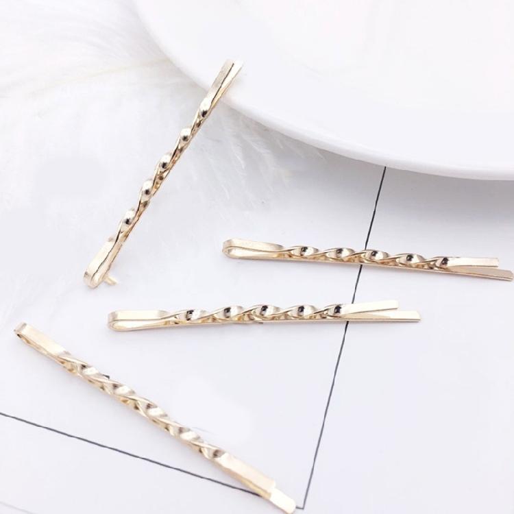 Einzigartige Glitzernde Goldene Haarnadel Kleine Haarspange Haarklammern Haarspangen Haarschmuck Haarschmuck
