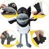 And Maggie Steve Plush Toy Soft Magpie Bird Hand Puppet Children Doll Gifts