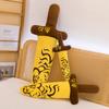 Internet Celebrity New Funny Tiger Dagger Doll New Creative Plush Toy Personalized Sleeping Pillow Couple Gift