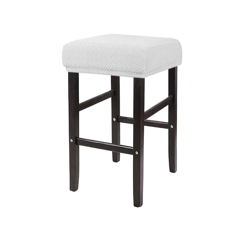 Rozciągliwe prostokątne pokrowce na stołki barowe Żakardowe pokrowce na stołki kosmetyczne Zmywalne pokrowce na stołki barowe Pokrowce na stołki barowe Pokrowce na siedzenia Pokrowce na siodła