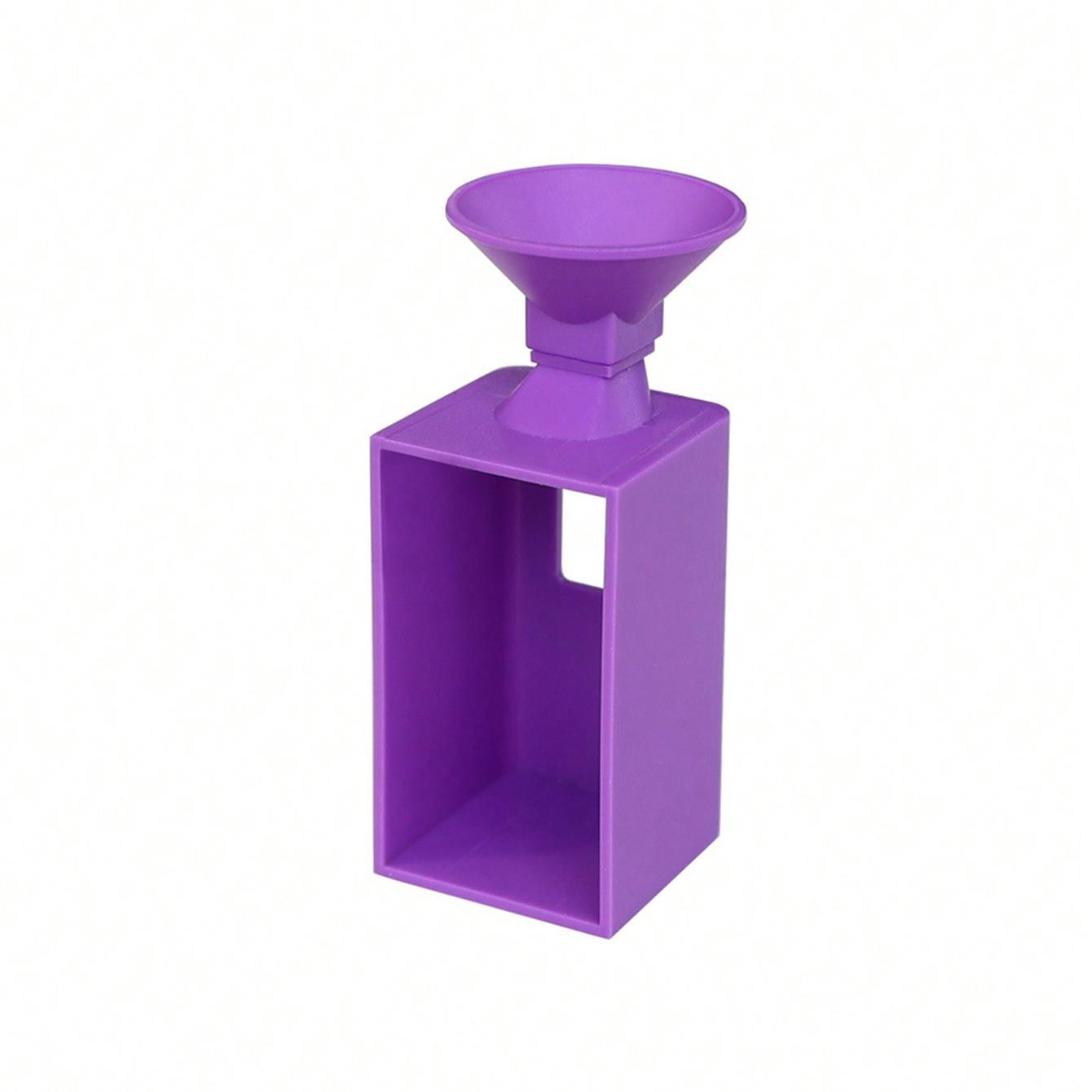 

1 шт. Воронка для алмазного рисования, многофункциональный набор инструментов, подходит для инструментов для хранения бусин алмазного искусства фиолетовый