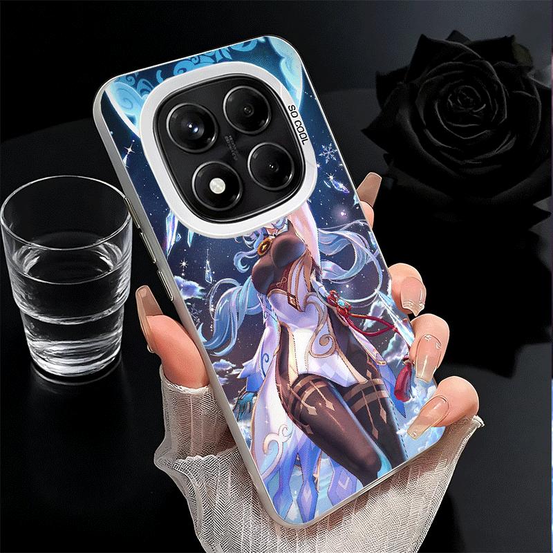 Genshin Impact Ganyu Soft Phone Case for Xiaomi Redmi Note 13 14 15 Pro Plus 12S 12 11S 11 11T 10S 10 Shockproof Cover Back Shel