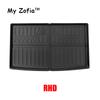 For BYD Dolphin 2023 2024 2025 LHD RHD Car Floor Mats Trunk Mat TPE Waterproof Dirt-resistant Non-slip Carpet Floor Accessories