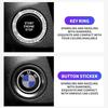 2025 E46 x5 1pcs Car Bling One-Click Start Stop Engine Ignition Sticker For BMW M Performance E36 E60 E90 X2 X1 X3 X5 E46 E39 E7