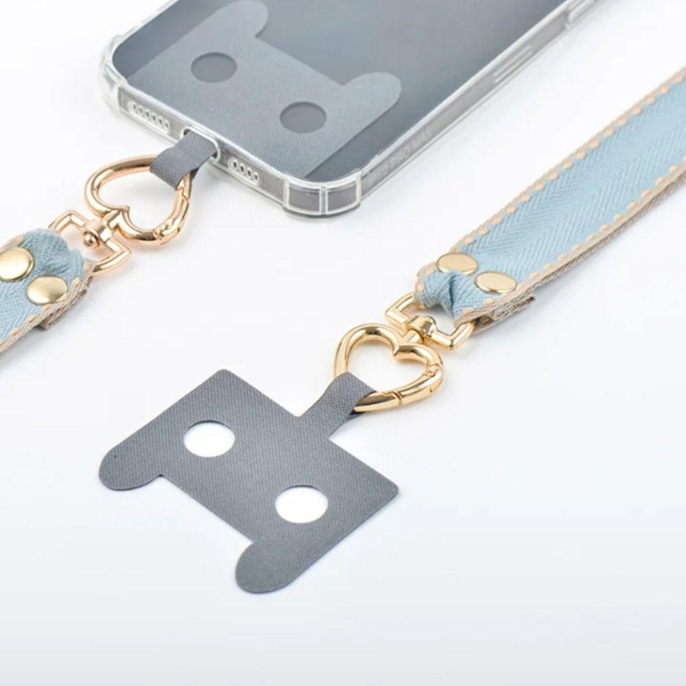 

Broadband Mobile Phone Strap Anti-loss Wrist Strap Pendant Mobile Phone Lanyard Men and Women чорний