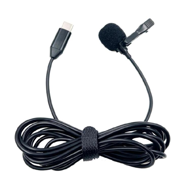 Type C Lapel Mic Compact and Reliable Audios Solution fit for Phone 15 Series