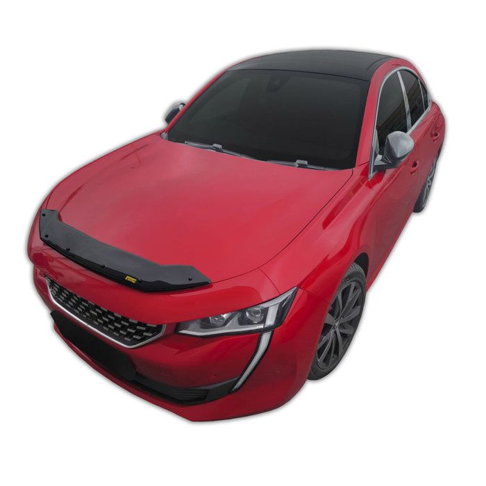 SCOUTT | Bra Capot Déflecteur Protection Pour Peugeot 508 Depuis 2019, Aérodynamique, Assemblage Facile, Aucun perçage requis