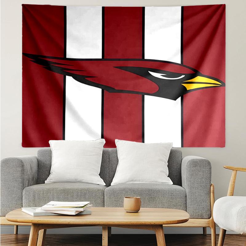 Cardinals Team Spirit Tapestry Hanging for Bedroom,Livingroom, Playroom,Decor Art Room Wall Tapestry Holiday and Birthday Gifts