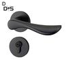 DYS TOOL SHOP Mute Handle Room Door Knob Lock Anti-theft Security Furniture Hardware