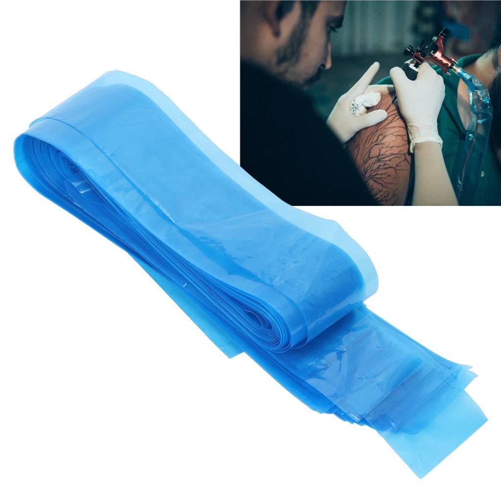 125pcs Disposable Tattoo Clip Cord Sleeves Dust Proof Waterproof Tattoo Machine Protective Cover