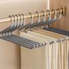 1/5/10PCS Goose Shaped Pants Rack, Anti Slip and Traceless Storage Rack, Drying Rack, Home Pants Clip, Wardrobe Pants Hanger
