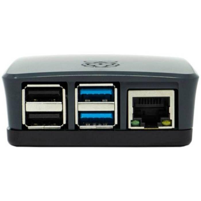 Boîtier Pour Ordinateur Monocarte Raspberry Pi® SC0230 Noir 1 Pc(s) | BOITIER UNIVERSEL
