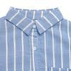 Women's Casual Vacation Style Loose Lapel  Striped Shirt Top