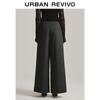 UR 2025 Women's Pleated Wide-Leg Commuter Pants UWG650108