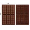 Dubai Chocolate Silicone Mold 26 x 17 cm 6 Cavities Baking Mold for Chocolate Making, Non-Stick Heat Resistant Silicone Mold