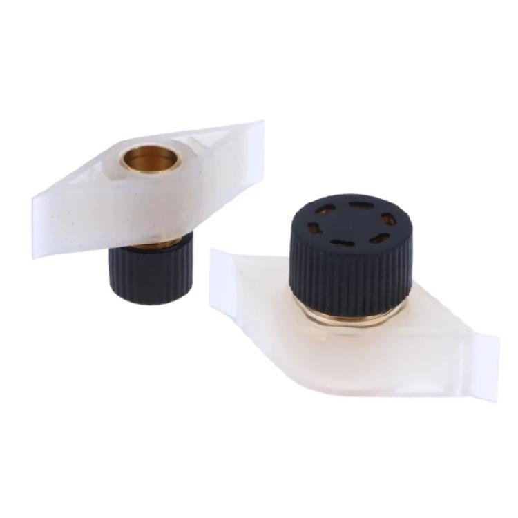 Valvole d'Aria in Ottone a Prova di Perdite con TPU Rinforzato per Gonfiaggio Rapido in Letti ad Aria e Materassi da Esterno Design Compatto