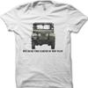 Because The Earth Is Not Flat Classic Retro Motorsport Vintage Car T-Shirt 06172