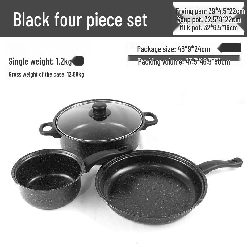 4-Piece Non-Stick Cookware Set