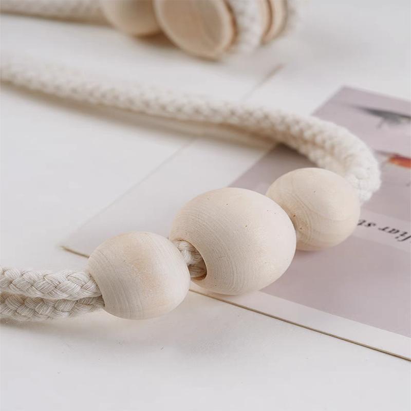 2pcs Korean Ins style curtain strap decoration new three-dimensional curtain buckle curtain binding strap