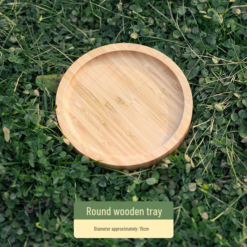 Picnic-Themed Photo Props: Outdoor Scene Decoration with Tablecloth and Tray for Food Photography.