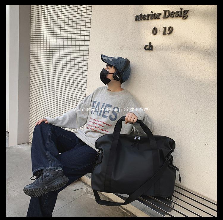 Męska lekka wodoodporna torba podróżna o dużej pojemności do podróży i sportu