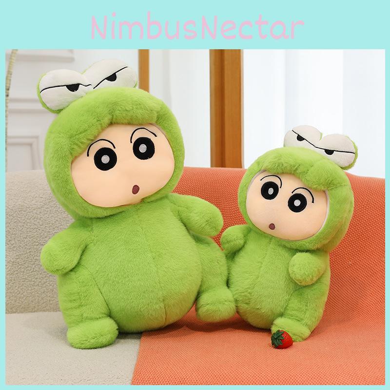 Crocodile Crayon Shin Chan Plush Toy Turtle Transformation Doll Pillow Gift For