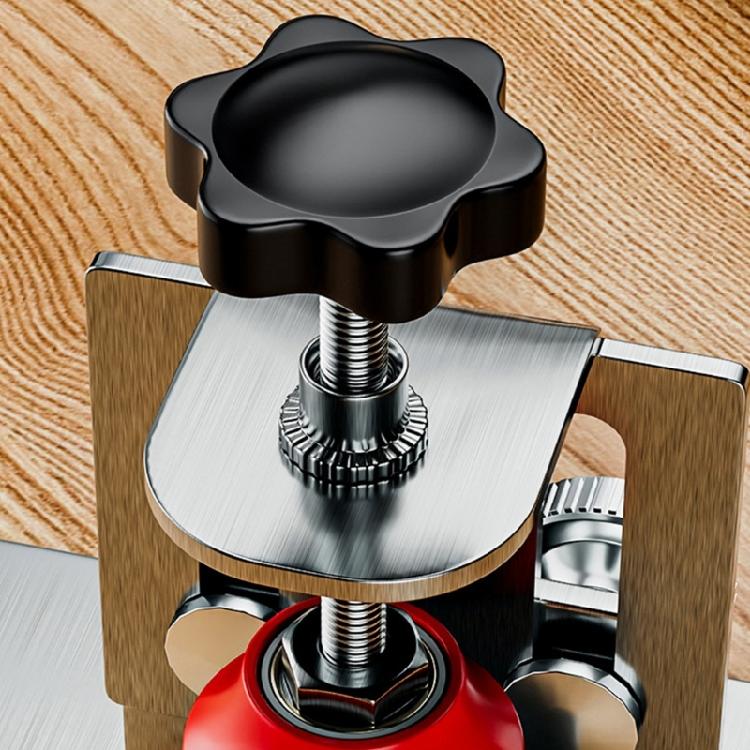 Woodworking Cabinet Door Jig Mounting Support Clamp Stainless Steel Tool for Precise Installation of Various Door Types