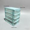 Chic 2/4-Tier Desk Organizer With Drawers - Ideal For Office Supplies, Jewelry & Cosmetics Storage - Portable Divider Box