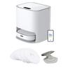 8PCS Snap Fit Vacuum Floor Mop Mop Pads Replacement for Dreame W10 /W10 Pro Dust Removal