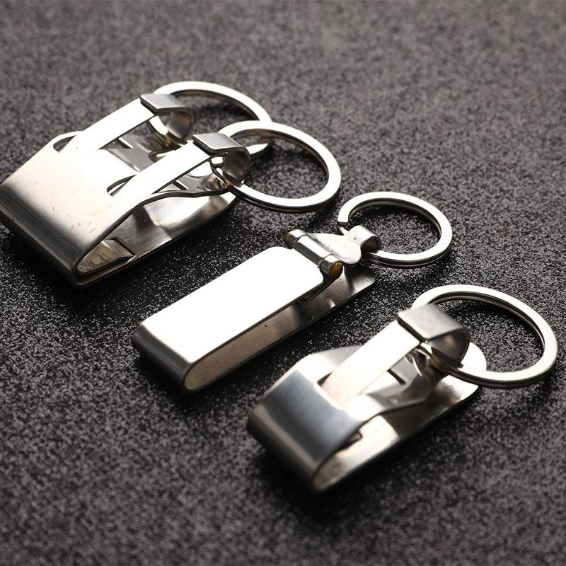 Anti-Lost Belt Key Holder Key-Clip Detachable Keyrings For Keys Belt Keychain