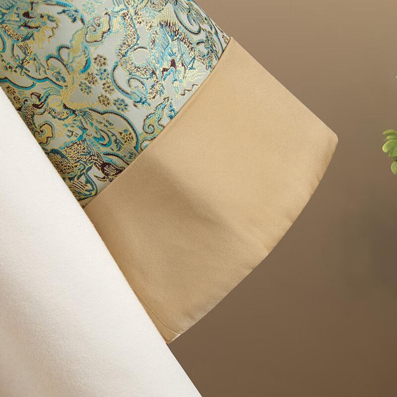 Ta Chi Women's New Chinese Style Jacquard Patchwork Sweatshirt