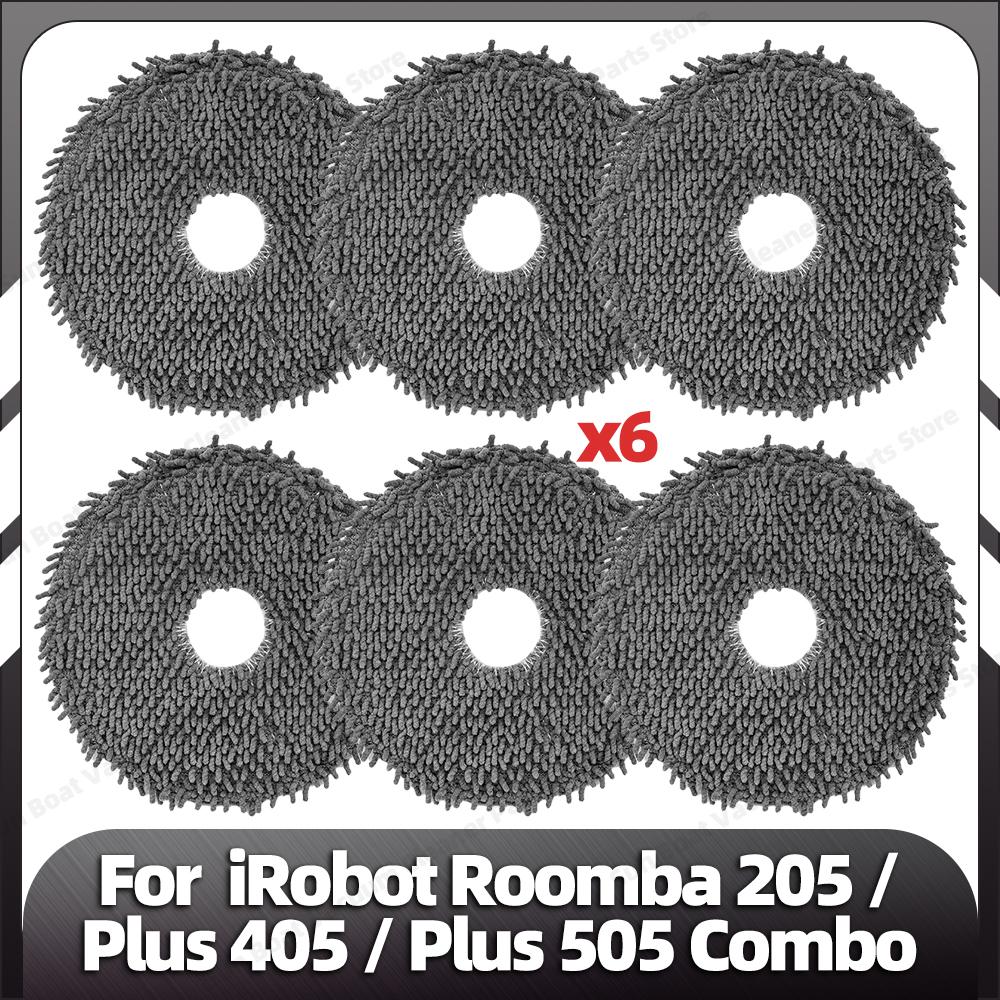 Συμβατό για iRobot Roomba 205 / Plus 405 / Plus 505 Combo Ανταλλακτικό Κύρια Πλαϊνή Βούρτσα Φίλτρο HEPA Πανάκια Σφουγγαρίσματος Ανταλλακτικά Σακούλας Σκόνης