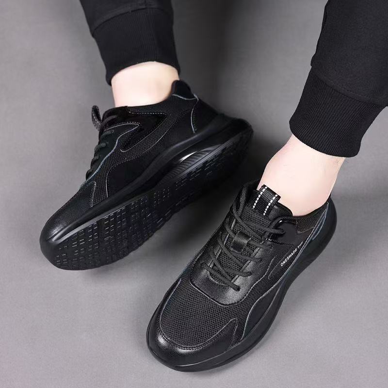 Men's shoes 2025 new fashion sports casual shoes men's breathable mesh simple versatile travel shoes