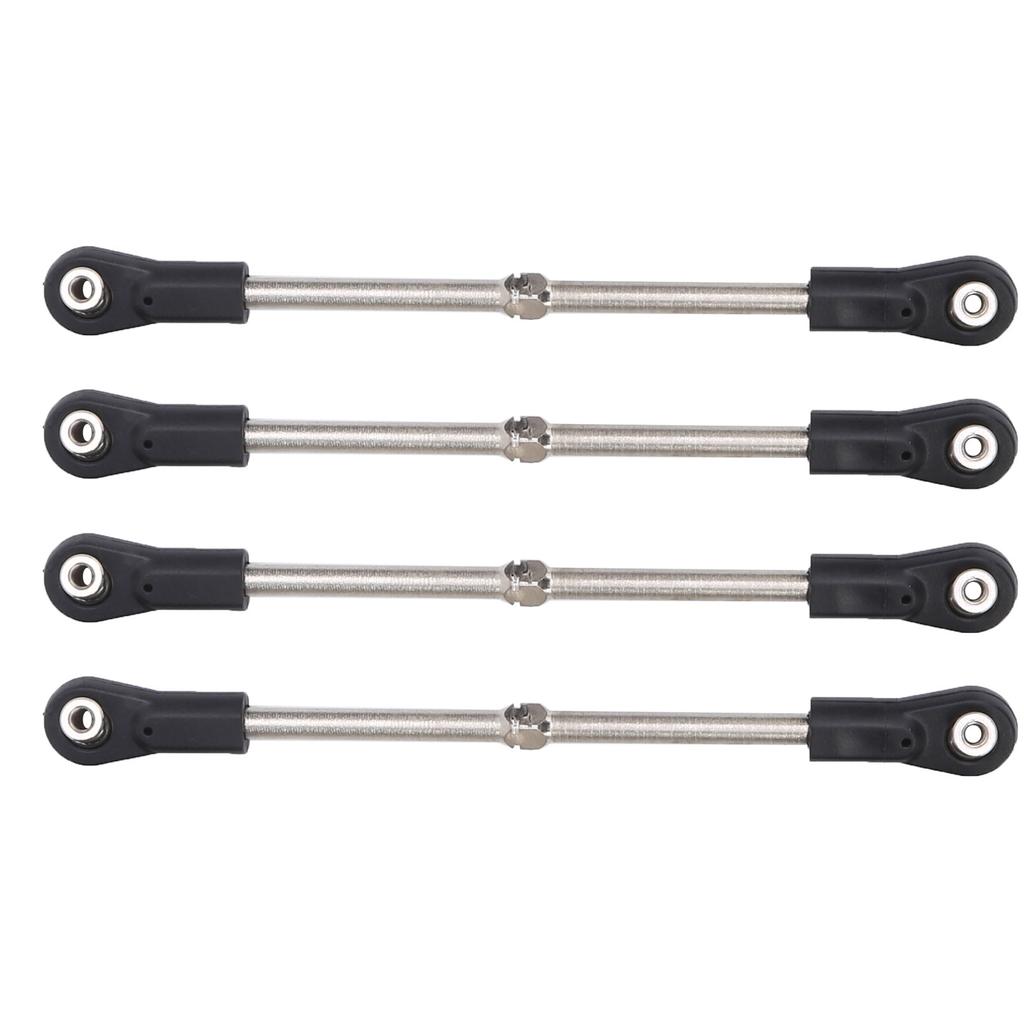 M4 Steering Linkage Rod Set Adjustable 110‑120mm Fit for 1 8 RC Racing Truck Car