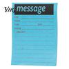 Fluorescent Sticky Notepads Horizontal Line Notepad, Strong Adhesive Removable Memo Portable Journal Labels Pad, Multi-color Lined Paper for