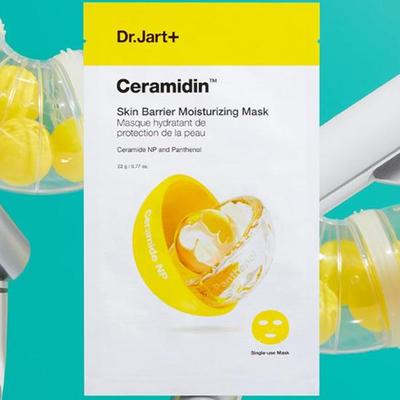 Maschera barriera facciale alla ceramidina 0,77 oz X 5 maschere