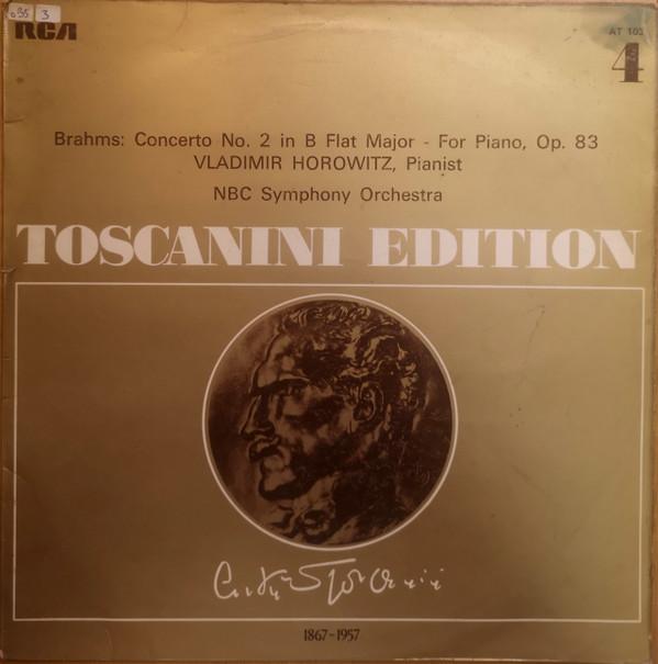 

LP Record JOHANNES BRAHMS VLADIMIR HOROWITZ Concerto N. 2 In B Flat Major For AT103 RCA Victrola 1972 UK Classical Used