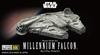 BANDAI SPIRITS Star Wars Vehicle Model 006 Millennium Falcon Plastic Model Packaging Pre-Colored (New Version)