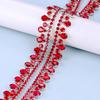 Multi-color Crystal Diamond Strips DIY Diamond Chain  Dress Skirt Clothing Accessories
