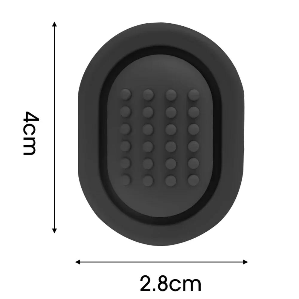 Car Water Cup Limiter Auto Water Cup Slot Anti Slip Silicone Pad Insert Slot Drink Bottle Self-adhesive Limiter Shock Absorber