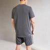 adidas Aeroready Designed To Feelready Solid Color Logo T-Shirt Men Tops Dark-Hemp-Gray GT5554