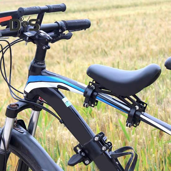 1 Set Kids Bike Seat Front Mounted Bike Seat Handlebar Foot Pedal Detachable Toddler Child Road Mountain Bicycle Front Seat Bike Accessories