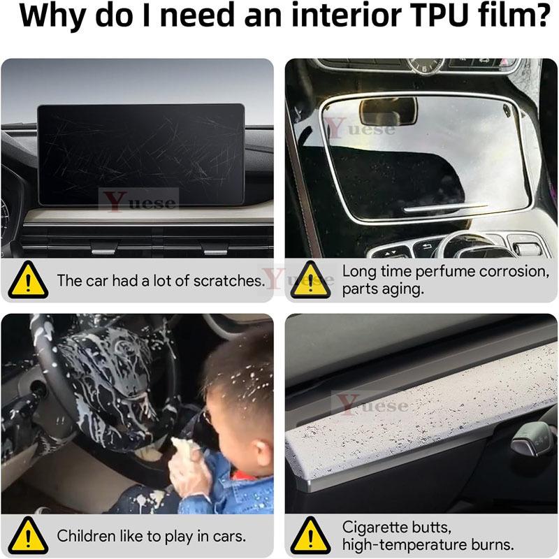 Auto Innenraum Mittelkonsole Transparentes TPU Schutzfolie Anti-Kratzer Folie Aufkleber Für Land Range Rover Velar -