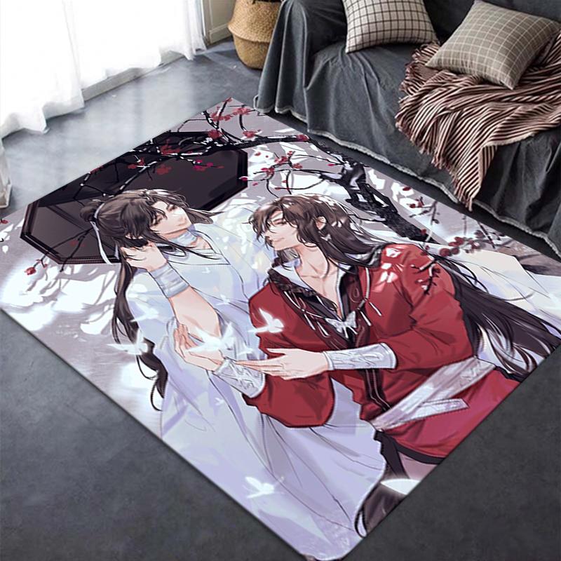 2025 New Heavenly Official's Blessing Carpet Rug for Living Room Bedroom Home Sofa Decoration,Kids play Non-slip Floor Mat 34