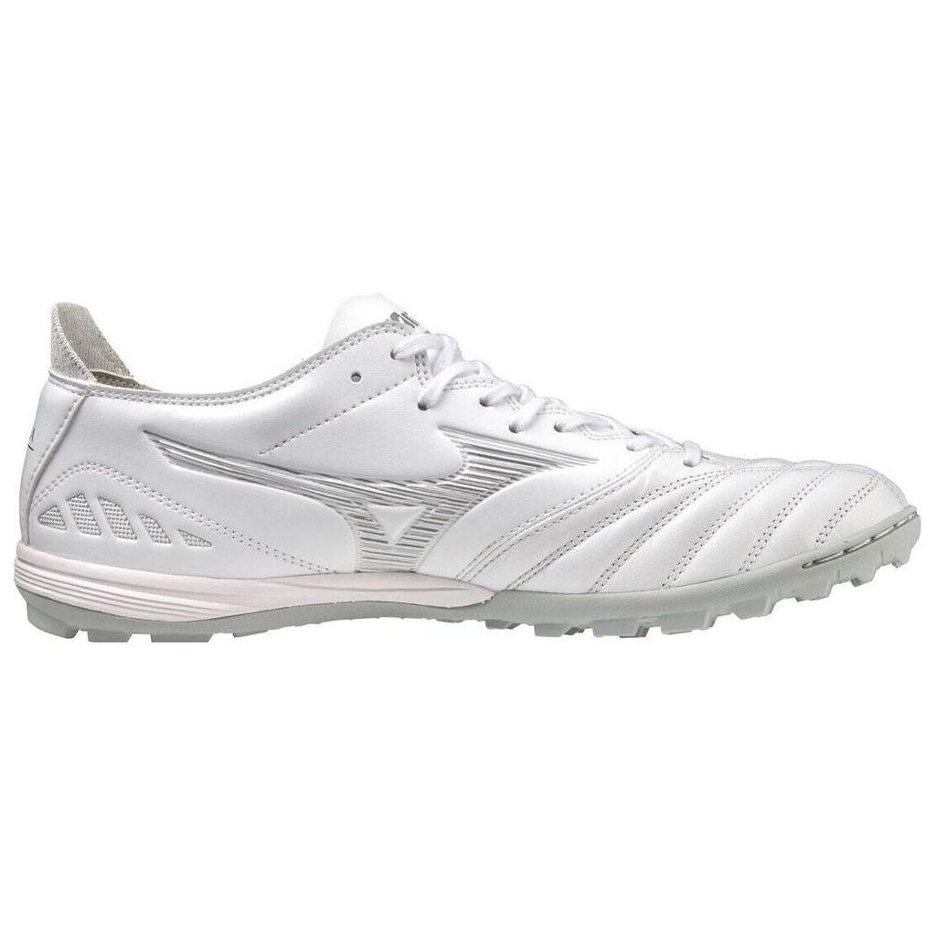 Mizuno Neo3 III Pro AS Gazon Sintetic TF (Știfturi de cauciuc) Pantofi de Fotbal Rezistenți, Antiderapanți, Absorbitori de Șoc, Bărbați, Pantofi de Fotbal, Albi, P1GD238404