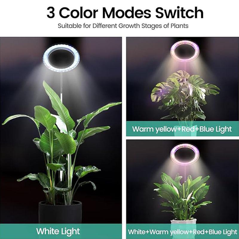 Adjustable LED Plant Light: Telescopic, Timer, Full-Spectrum, USB 5V